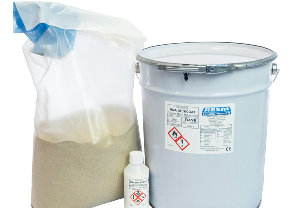 MMA Deckcoat system used for MMA flooring and outdoor resin flooring