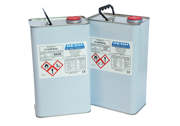 Floorseal epoxy floor sealer applied as an epoxy coating for concrete floor coatings