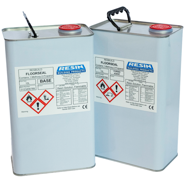 Floorseal epoxy floor sealer applied as an epoxy coating for concrete floor coatings