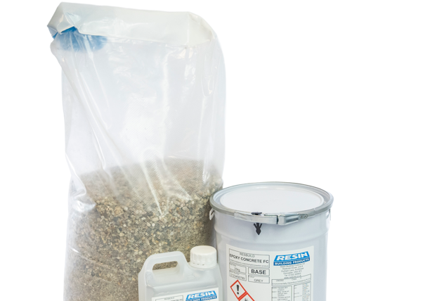 Resbuild Epoxy Concrete FC epoxy concrete floor covering repair mortar