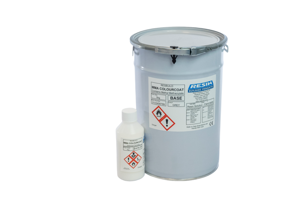 MMA Colourcoat used as industrial concrete floor paint for concrete floors