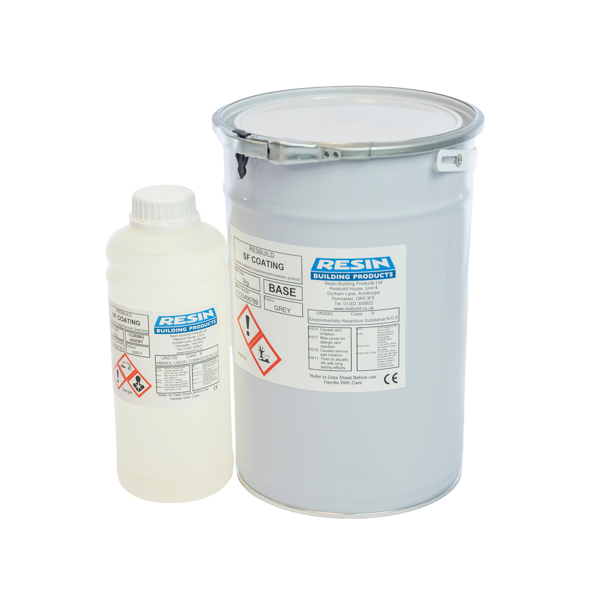 SF Coating applied as industrial protective coatings and floor coating concrete in industrial environments