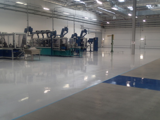 concrete floor resin for industrial environment