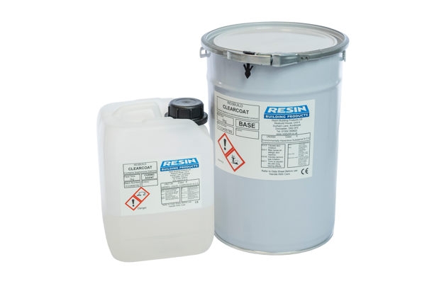 Clear coat concrete epoxy sealer used as an epoxy floor coating and epoxy resin coating