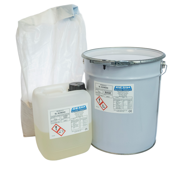 Resbuild SL Screed self-levelling epoxy screed for resin poured floors
