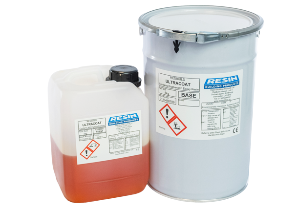 Resbuild Ultracoat epoxy coating for concrete industrial floor