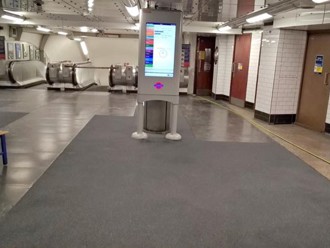 MMA Flooring at Chancery Lane Station 